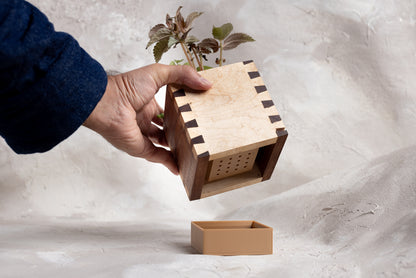 Dovetail Planter - 4" Cube
